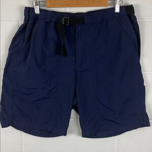 Carbon2Cobalt men’s navy nylon belted short outdoor camping hiking size L